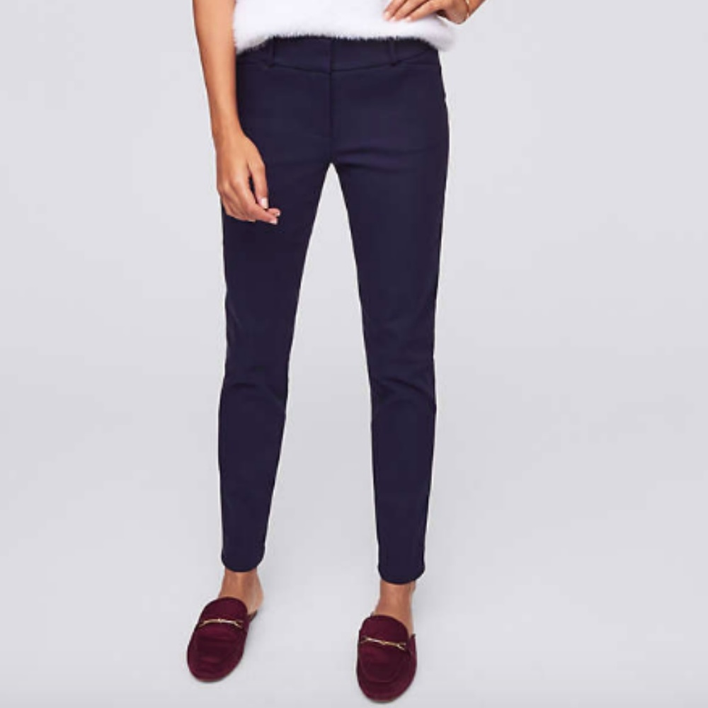 The Limited Blue Ankle Trouser
